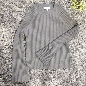 🔚NWT John + Jenn Fluted Sleeve Sweater